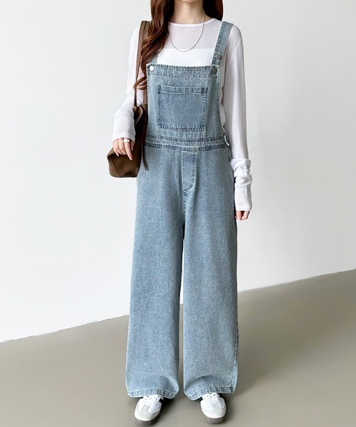 デニムサロペット コットン100% 楽天市場】デニム サロペット ゆったり 着痩せ レディース
