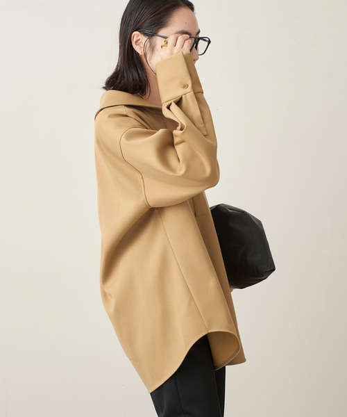 plage(プラージュ)の「ダブルクロスフォルム ブラウス(シャツ/ブラウス・レディース・キャメル/アイボリー・FREE)」の17枚目の写真