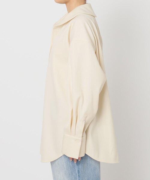 plage(プラージュ)の「ダブルクロスフォルム ブラウス(シャツ/ブラウス・レディース・キャメル/アイボリー・FREE)」の20枚目の写真