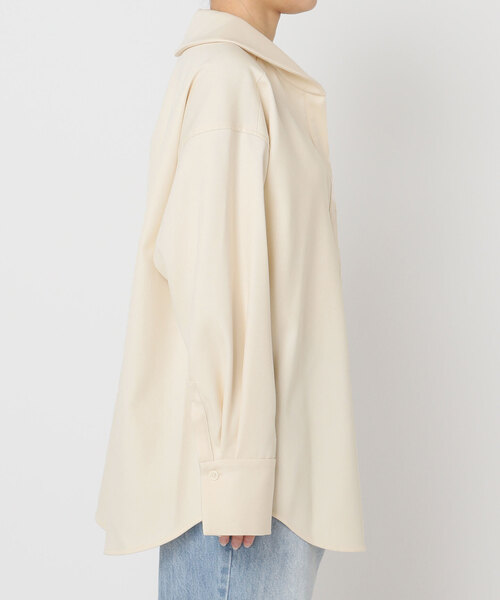 plage(プラージュ)の「ダブルクロスフォルム ブラウス(シャツ/ブラウス・レディース・キャメル/アイボリー・FREE)」の22枚目の写真