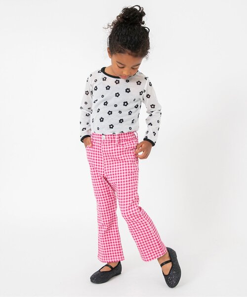 BREEZE（ブリーズ）の「【ジュニア対応】ソウガラフレアエブリパンツ（その他パンツ・キッズ・インディゴブルー/ピンク/オリーブ/アイボリー・110/90/140/130/120/100/80）」の13枚目の写真