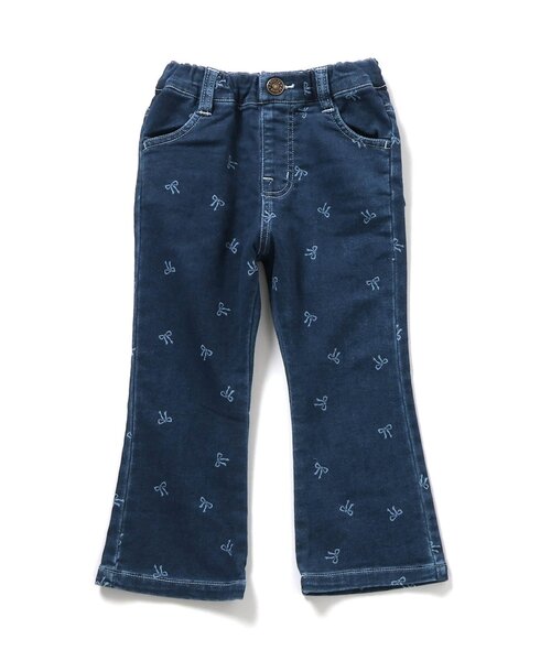 BREEZE（ブリーズ）の「【ジュニア対応】ソウガラフレアエブリパンツ（その他パンツ・キッズ・インディゴブルー/ピンク/オリーブ/アイボリー・110/90/140/130/120/100/80）」の21枚目の写真