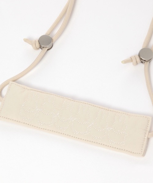 studio CLIP（スタディオクリップ）の「フワフワポケット付きショルダーバッグ[Dick Brunaコラボ]（ショルダーバッグ・レディース・ブラック/アイボリー・FREE）」の16枚目の写真