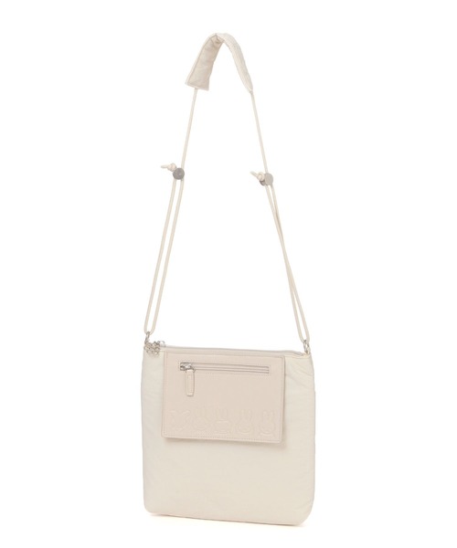 studio CLIP（スタディオクリップ）の「フワフワポケット付きショルダーバッグ[Dick Brunaコラボ]（ショルダーバッグ・レディース・ブラック/アイボリー・FREE）」の4枚目の写真