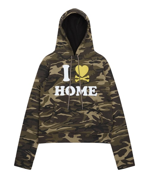 LUVISTRUE(ラヴイズトゥルー)の「GT I LOVE HOME HOOD TEE(パーカー・レディース・カモフラージュ/ブラック・FREE)」の13枚目の写真