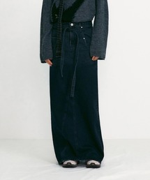 LOW CLASSIC（ロウ　クラシック）の「DENIM MAXI SKIRT（デニムスカート）」