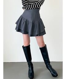 RESEXXY | ラッフルボリュームミニスカート(スカート)