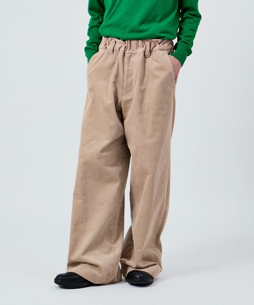M TO R（ムウトアール）の「2WAY WAIST GATHER CORD PANTS UNISEX (SETUP対応)（その他パンツ・レディース・ベージュ/ネイビー/ダークブラウン・36/38/40/42）」の15枚目の写真