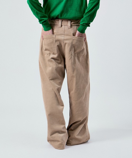 M TO R（ムウトアール）の「2WAY WAIST GATHER CORD PANTS UNISEX (SETUP対応)（その他パンツ・レディース・ベージュ/ネイビー/ダークブラウン・36/38/40/42）」の16枚目の写真