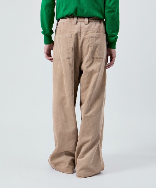 M TO R（ムウトアール）の「2WAY WAIST GATHER CORD PANTS UNISEX (SETUP対応)（その他パンツ・レディース・ベージュ/ネイビー/ダークブラウン・36/38/40/42）」の8枚目の写真