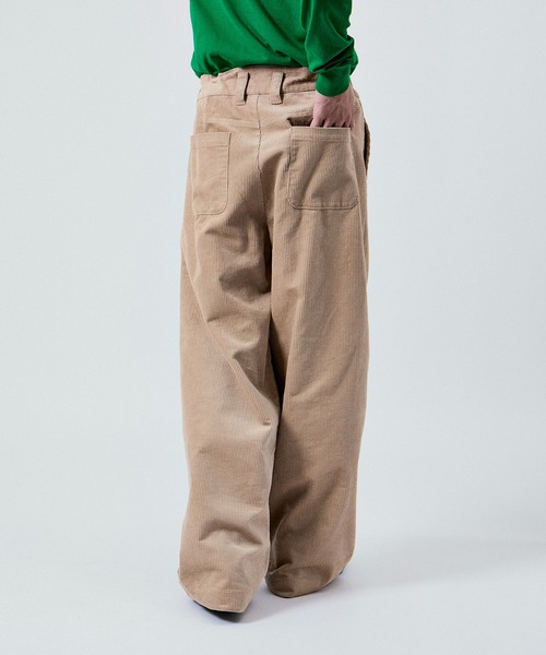 M TO R（ムウトアール）の「2WAY WAIST GATHER CORD PANTS UNISEX (SETUP対応)（その他パンツ・レディース・ベージュ/ネイビー/ダークブラウン・36/38/40/42）」の9枚目の写真