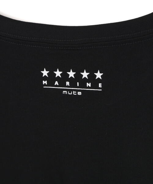 muta marine（ムータ・マリン）の「muta MARINE/ムータ マリン/別注Metal MARINE LS TEE（Tシャツ/カットソー・メンズ・ブラック/ホワイト・M/L/XL）」の12枚目の写真