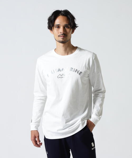 muta marine（ムータ・マリン）の「muta MARINE/ムータ マリン/別注Metal MARINE LS TEE（Tシャツ/カットソー・メンズ・ブラック/ホワイト・M/L/XL）」の19枚目の写真