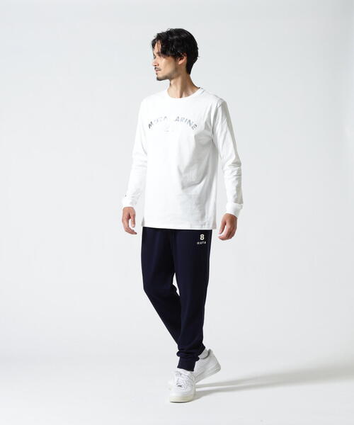 muta marine（ムータ・マリン）の「muta MARINE/ムータ マリン/別注Metal MARINE LS TEE（Tシャツ/カットソー・メンズ・ブラック/ホワイト・M/L/XL）」の21枚目の写真