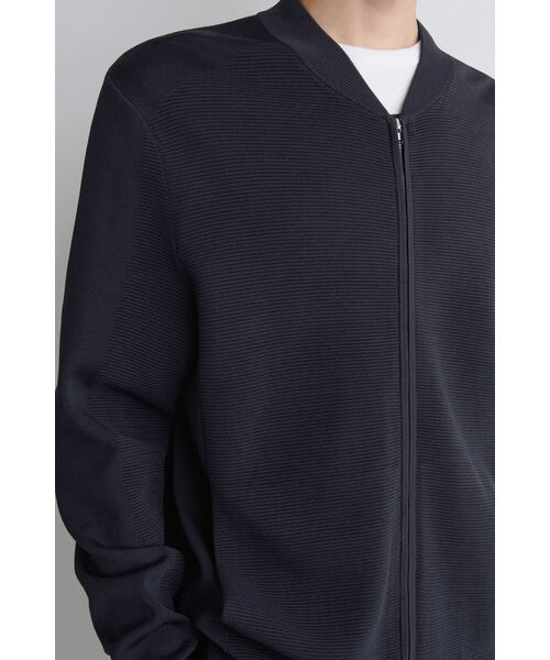 テクスチャードニットボンバージャケット（ブルゾン）｜COS（コス）の