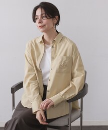 OPAQUE.CLIP | ポケット刺繍レギュラーカラーシャツ【洗濯機OK】(シャツ/ブラウス)