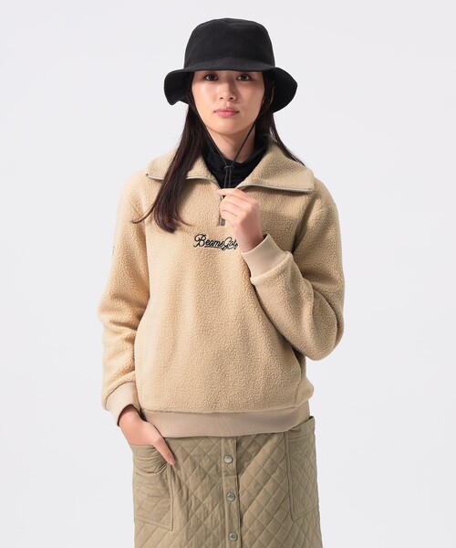 BEAMS GOLF（ビームスゴルフ）の「ORANGE LABEL / ボア ハーフジップ
