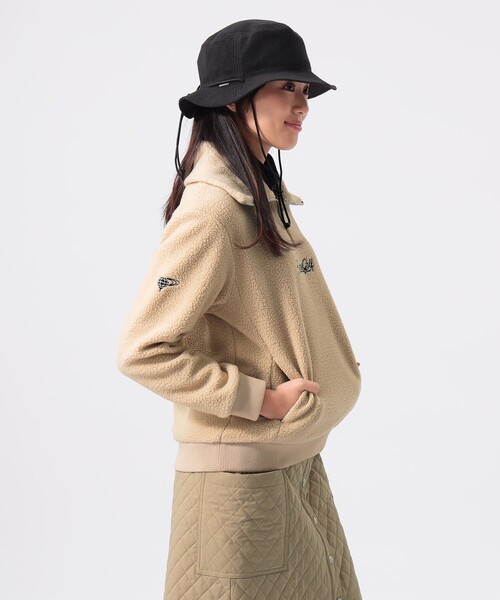 BEAMS GOLF（ビームスゴルフ）の「ORANGE LABEL / ボア ハーフジップ