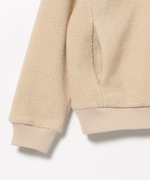 BEAMS GOLF(ビームスゴルフ)の「ORANGE LABEL / ボア ハーフジップ プルオーバー(ブルゾン・レディース・ホワイト/ベージュ/ブラック・MEDIUM/LARGE/SMALL)」の9枚目の写真