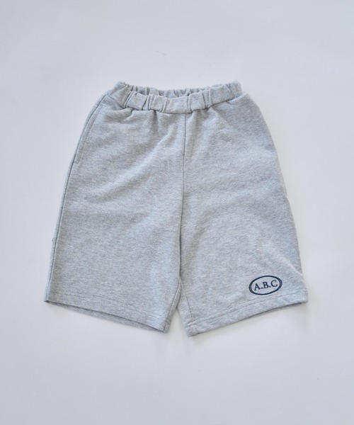 pairmanon(ペアマノン)の「【サラッとスウェット】ユニセックス 刺繍入り ハーフジップ&ハーフパンツ セットアップ(セットアップ・キッズ・オレンジ系その他/ブラック/グレー・90/100/110/120/130/140/150)」の11枚目の写真