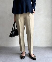 Chez toi | 【セレモニー対応可】フロッキードットテーパードパンツ(その他パンツ)