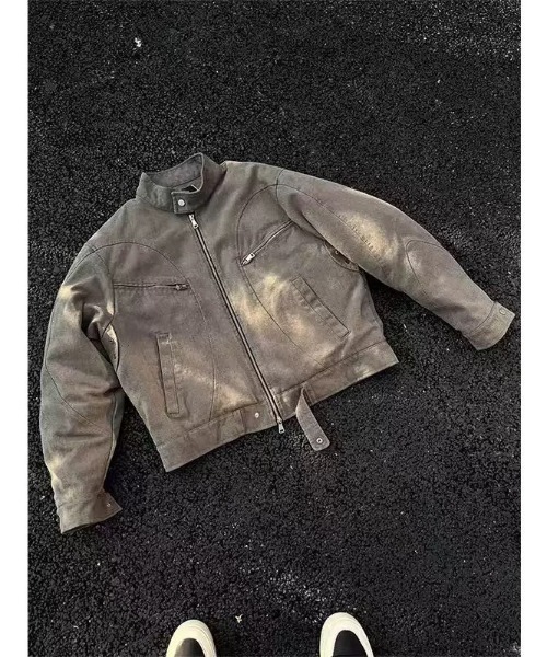almo（アルモ）の「【LAMPOON】デニムシングルライダースジャケット（ライダースジャケット・レディース・ブラック/グレー・X-LARGE/LARGE/MEDIUM）」の9枚目の写真