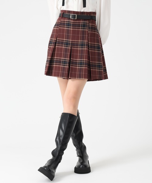 31 Sons de mode（トランテアン　ソン　ドゥ　モード）の「ベルト付きタックスカショーパン（その他パンツ・レディース・ベージュ/ブラウン系/グレー・S/M）」の22枚目の写真