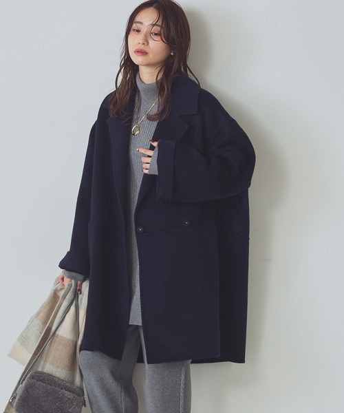 【試着のみ】Gready Brilliant チェスターコート　グリーン 試着のみ】Gready Brilliant チェスターコート グリーン 試着