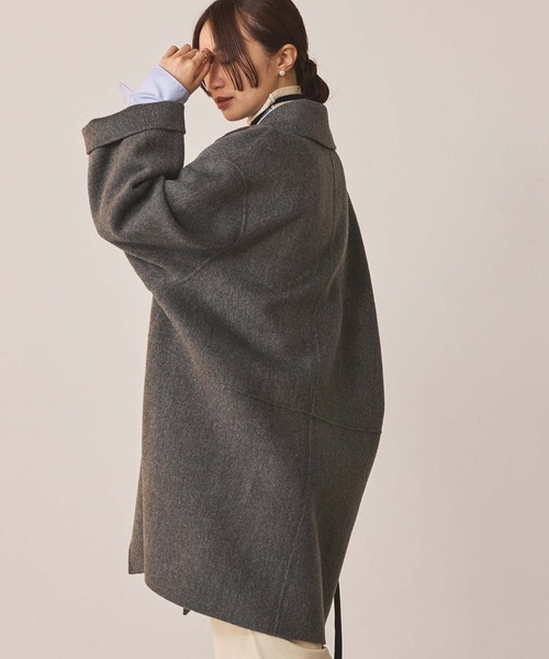 Wフェイス大衿ダブルコート（チェスターコート）｜Gready Brilliant