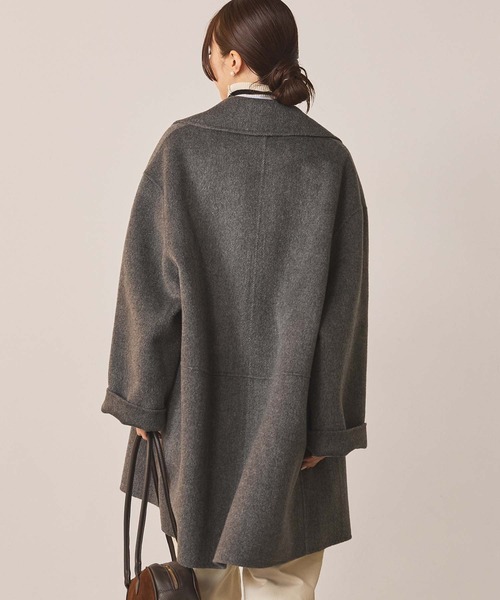 Wフェイス大衿ダブルコート（チェスターコート）｜Gready Brilliant