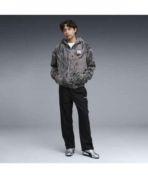 PUMA(プーマ)の「PUMA プーマ ユニセックス NEKO-san T7 シェルパ フーディー(パーカー・メンズ・ベージュ系その他/グレー系その他・LARGE/MEDIUM/SMALL/X-LARGE)」の17枚目の写真