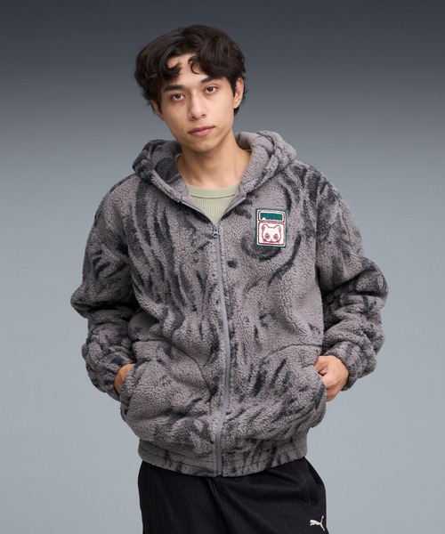 PUMA プーマ ユニセックス T7 NEKO-san T7 シェルパ フーディー