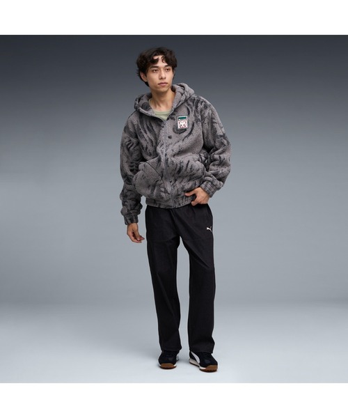 PUMA(プーマ)の「PUMA プーマ ユニセックス NEKO-san T7 シェルパ フーディー(パーカー・メンズ・ベージュ系その他/グレー系その他・LARGE/MEDIUM/SMALL/X-LARGE)」の5枚目の写真