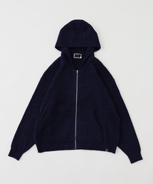 PHINGERIN / フィンガリン CORDY KNIT ZIP HOODIE