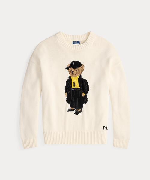 Polo ベア コットン クルーネック セーター（ニット/セーター）｜POLO