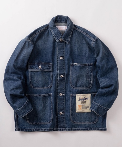 UNIVERSAL OVERALL デニムカバーオール UNIVERSAL OVERALL / ユニバーサルオーバーオール】12.75oz CONE