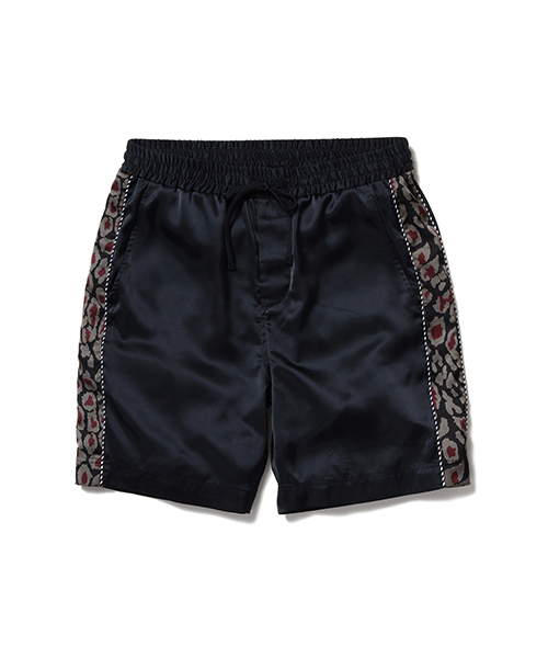 BEAMS(ビームス)の「◇VAPORIZE / サテン ショーツ(その他パンツ・メンズ・ネイビー/ブラウン系その他・LARGE/MEDIUM/SMALL)」の2枚目の写真