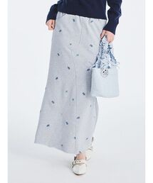 FURFUR | フラワー刺繍スウェットスカート(スカート)