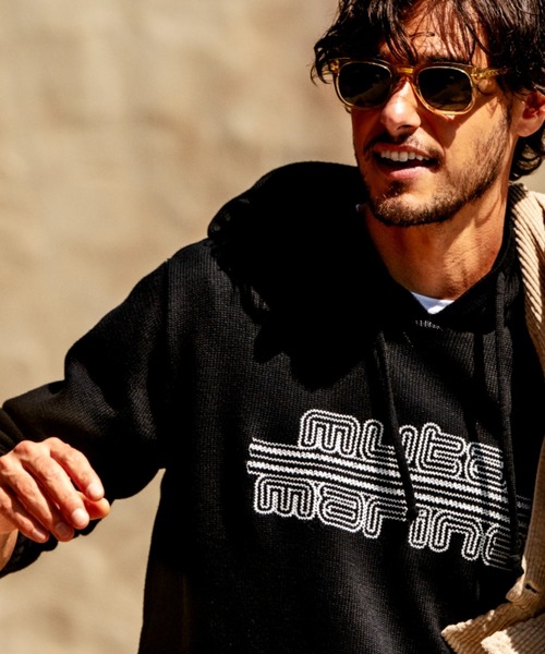 muta MARINE/ムータ マリン/別注 MUTA MARINE KNIT PARKA