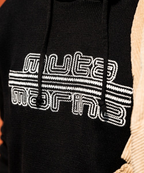 muta marine(ムータ・マリン)の「muta MARINE/ムータ マリン/別注 MUTA MARINE KNIT PARKA(ニット/セーター・メンズ・ブラック/ホワイト・M/L/XL)」の21枚目の写真