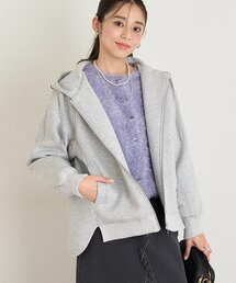 《大人カジュアルに◎》モスダンボール中綿切替フードジャケット