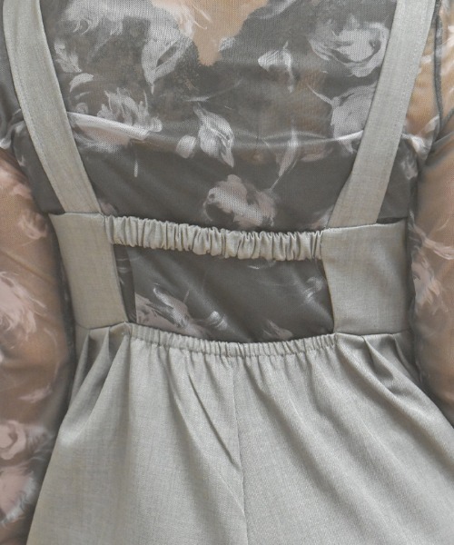 axes femme（アクシーズファム）の「サロペット（サロペット/オーバーオール・レディース・ブラック/グレー・FREE）」の8枚目の写真