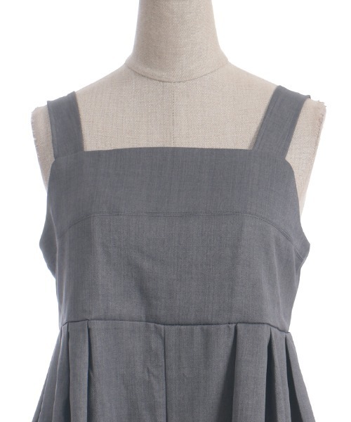 axes femme（アクシーズファム）の「サロペット（サロペット/オーバーオール・レディース・ブラック/グレー・FREE）」の12枚目の写真