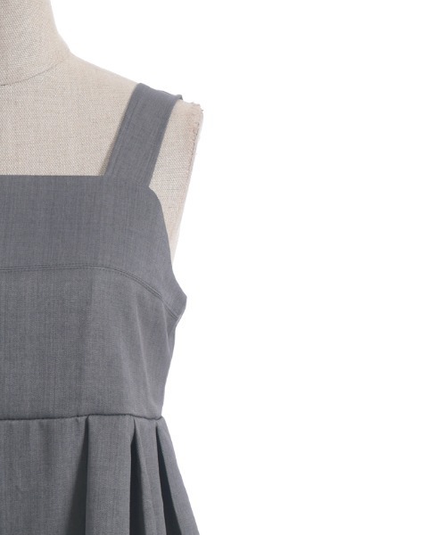 axes femme（アクシーズファム）の「サロペット（サロペット/オーバーオール・レディース・ブラック/グレー・FREE）」の16枚目の写真