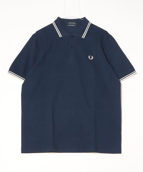 FRED PERRY（フレッドペリー）の「FRED PERRY / フレッドペリー：TWIN TIPPED FRED PERRY SHIRT：M12-polo[NOA]（ポロシャツ・メンズ・ホワイト/ホワイト系その他/ブラック/アイボリー/ネイビー/ブルー系その他・40/42/44）」の6枚目の写真
