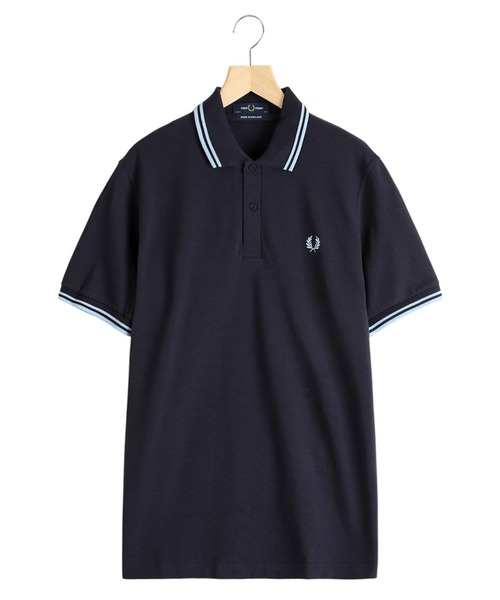 FRED PERRY（フレッドペリー）の「FRED PERRY / フレッドペリー：TWIN TIPPED FRED PERRY SHIRT：M12-polo[NOA]（ポロシャツ・メンズ・ホワイト/ホワイト系その他/ブラック/アイボリー/ネイビー/ブルー系その他・40/42/44）」の5枚目の写真