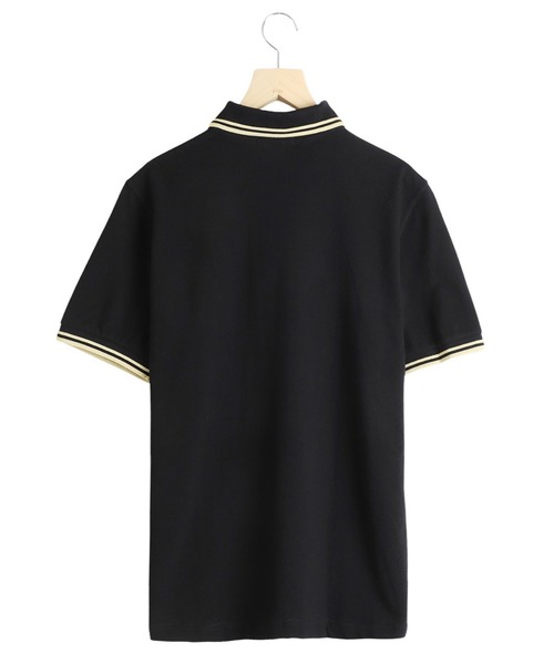 FRED PERRY（フレッドペリー）の「FRED PERRY / フレッドペリー：TWIN TIPPED FRED PERRY SHIRT：M12-polo[NOA]（ポロシャツ・メンズ・ホワイト/ホワイト系その他/ブラック/アイボリー/ネイビー/ブルー系その他・40/42/44）」の7枚目の写真