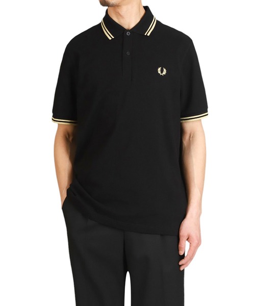 FRED PERRY（フレッドペリー）の「FRED PERRY / フレッドペリー：TWIN TIPPED FRED PERRY SHIRT：M12-polo[NOA]（ポロシャツ・メンズ・ホワイト/ホワイト系その他/ブラック/アイボリー/ネイビー/ブルー系その他・40/42/44）」の12枚目の写真