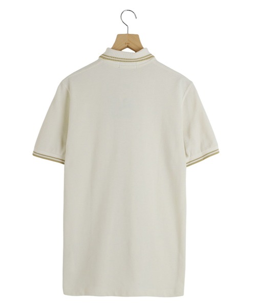 FRED PERRY（フレッドペリー）の「FRED PERRY / フレッドペリー：TWIN TIPPED FRED PERRY SHIRT：M12-polo[NOA]（ポロシャツ・メンズ・ホワイト/ホワイト系その他/ブラック/アイボリー/ネイビー/ブルー系その他・40/42/44）」の15枚目の写真