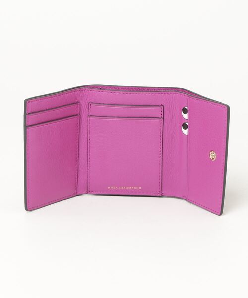 ANYA HINDMARCH(アニヤハインドマーチ)の「ANYA HINDMARCH Peeping Eyes アニヤハインドマーチ ピーピングアイズ 財布(財布・レディース・ピンク系1・FREE)」の4枚目の写真